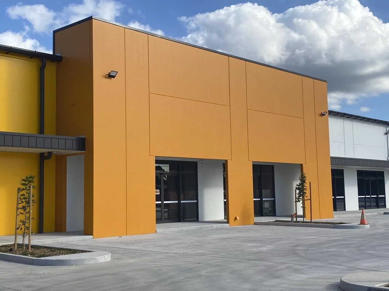 Gold entrance facade at Ten Tops Tuggerah