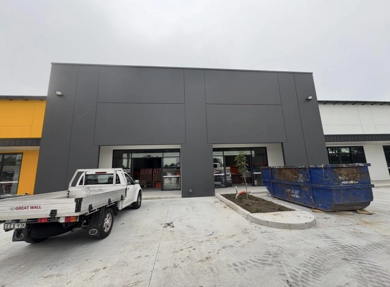 Original grey facade at Ten Tops